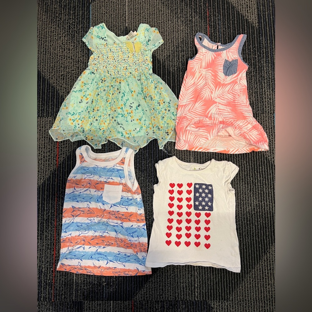 Cute little girl tops and tanks